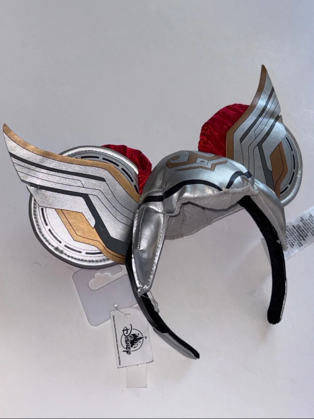Disney Parks Marvel Mighty Thor Love & Thunder Ear Headband New With Tags